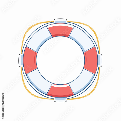 Lifebuoy with Rope
