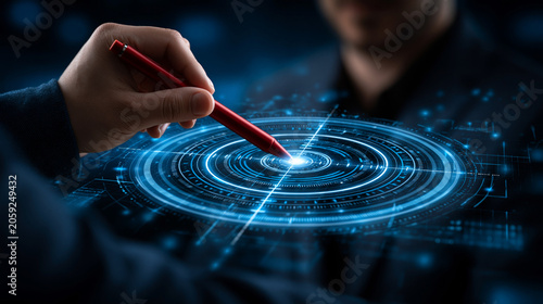 Digital Precision: A close-...