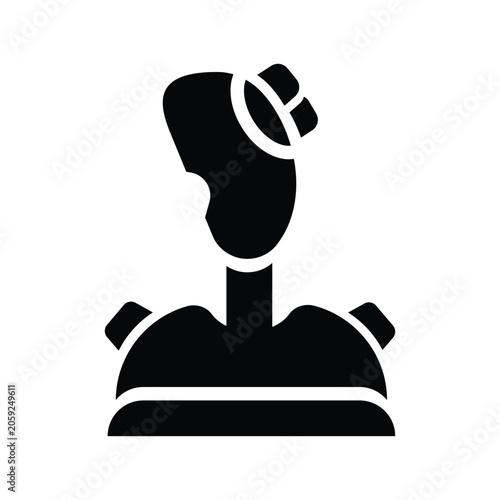 joystick solid icon illustration vector graphic.eps