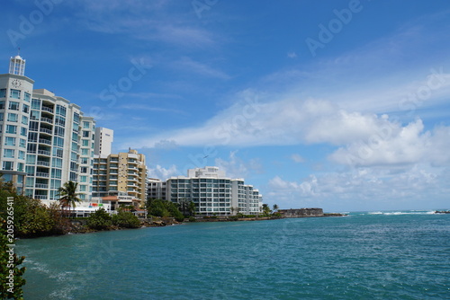 Scenery of San Juan in Puerto Rico	