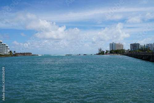 Scenery of San Juan in Puerto Rico	