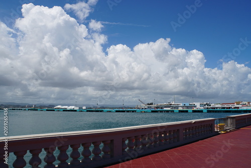 Scenery of San Juan in Puerto Rico	