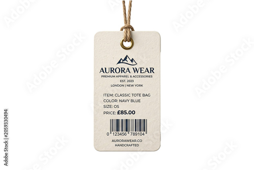 Classic tote bag price tag