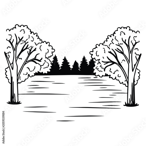 tree in the park