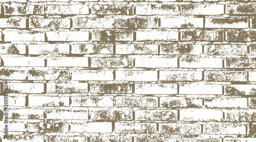 14-89.  Brick Wall Surface Texture Vector Image - Illustration.