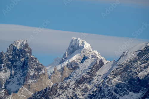 Mountain Peak in the Patagonian Massif