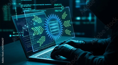 Secure Data Processing Interface on Modern Laptop