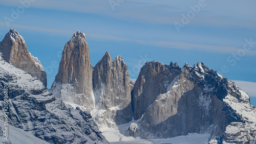 Rocky Mountain Peak in the Patagonian Massif