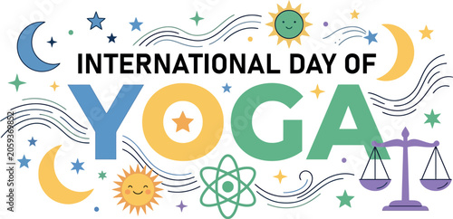 Photos International day of yoga celebration graphic