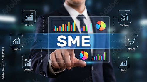 SME Business Analytics Dashboard for Growth Strategy and Market Success