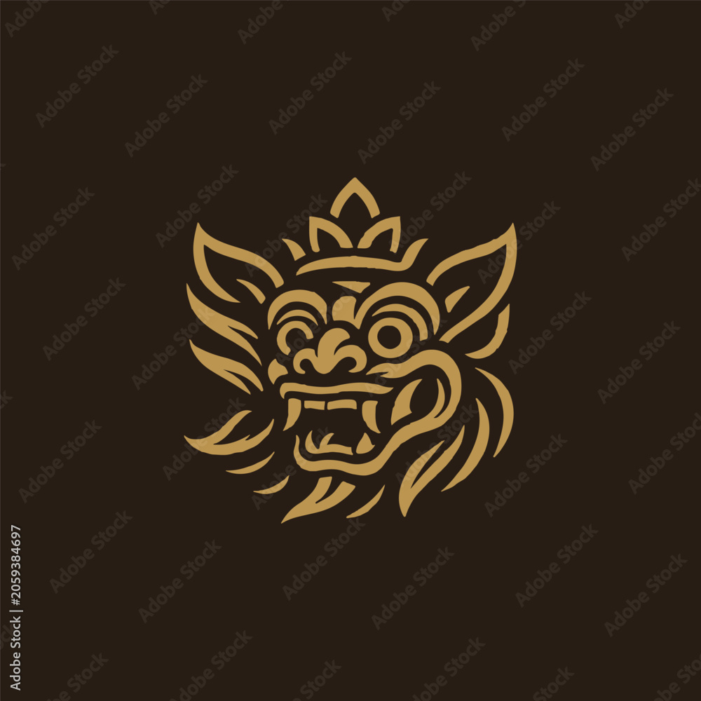 Obraz premium Balinese Logo
