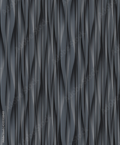 Obraz na płótnie Seamless sophisticated charcoal grey and black abstract pattern featuring elegan