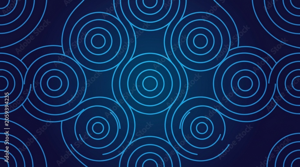 Fototapeta premium Geometric Flow System