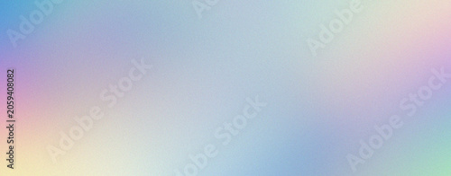 Abstract holographic gradient background with soft grainy texture