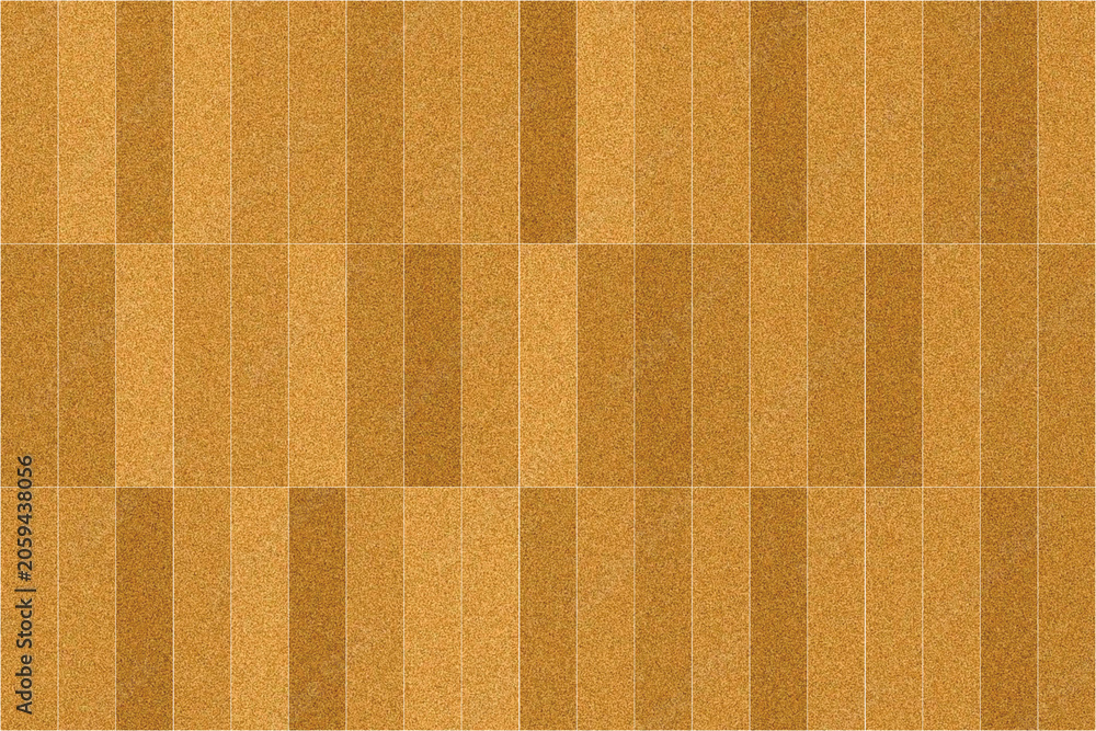 Fototapeta premium Orange rectangular tile texture with vertical linear layout and subtle tonal variation. Ideal for flooring visuals, wall cladding, and contemporary architectural design.