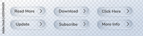 Set Cta download subscribe with transparent and call like liquid. Ui web box with 3d cta now and action info share. Text vector with set icon click button and download frame glass
