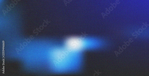 Dynamic dark blue and black abstract gradient with shimmering light and subtle grainy texture for design