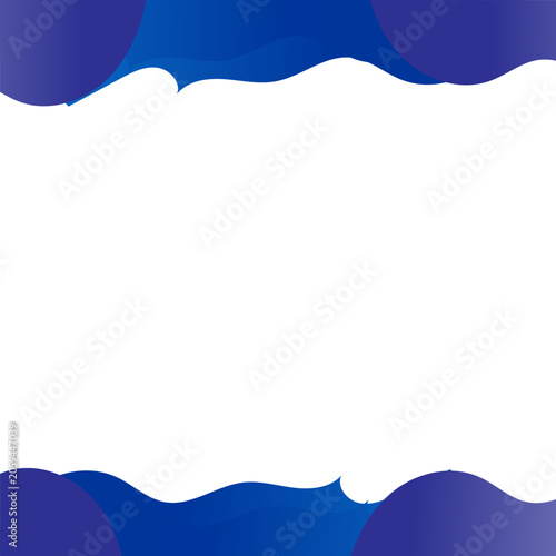 Abtract background Modern Blue Wave Border Background with Minimalist Corporate Frame Design......AB15