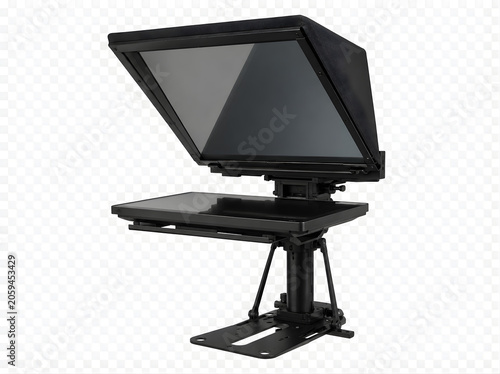 Professional teleprompter system for video studio production