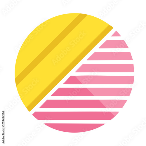 Modern Geometric Design Element