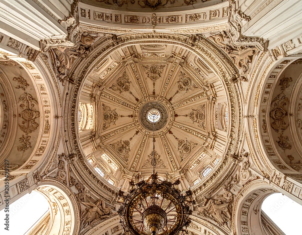 Obraz premium Ornate Dome Interior.