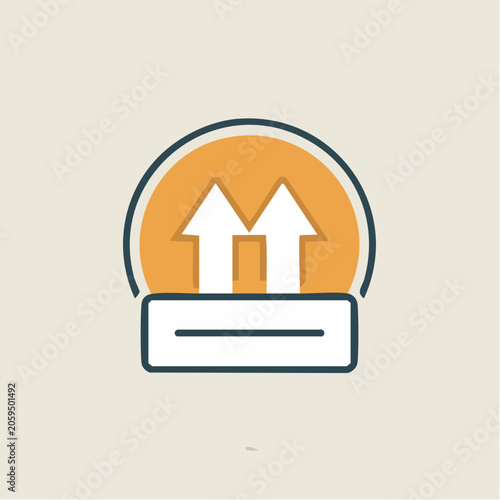 Upward Arrows Icon