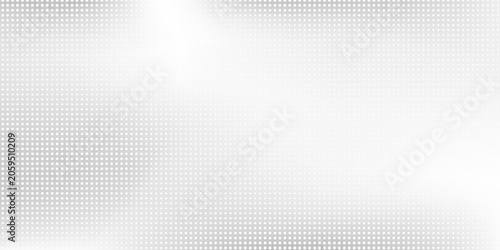 Modern dotted halftone gradient texture. Vanishing polka dot background abstract simple art design