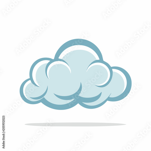 Stylized Cloud Icon