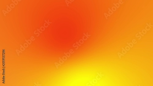 Abstract Liquid Gradient Background Video with Moving Yellow and Orange Colors