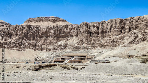 The mortuary temple of Hatshepsut, Egypt.