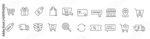 E-commerce Icons Collection