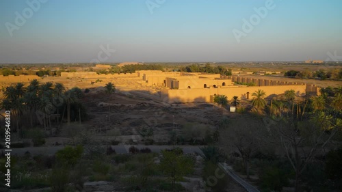 Ruins of the ancient city of Babylon