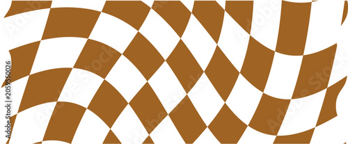 brown diamond tape tape clipart isolated on white