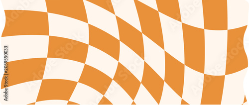 orange diamond tape tape clipart isolated on white