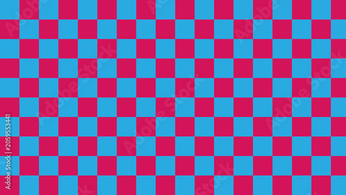 pink blue checker background