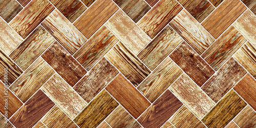 The design showcases a seamless blend of abstract shapes and natural randomness, creating a modern geometric aesthetic for versatile indoor and outdoor surfaces.