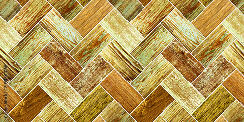 The design showcases a seamless blend of abstract shapes and natural randomness, creating a modern geometric aesthetic for versatile indoor and outdoor surfaces.