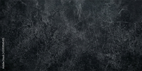 Bild auf Leinwand Dark textured cement wall surface with background abstract monochrome material c