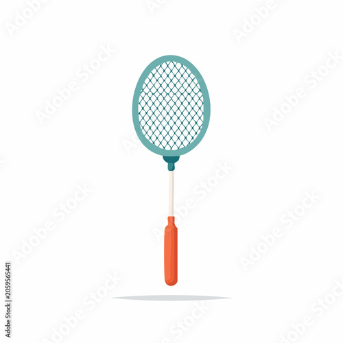 Badminton Racket Illustration