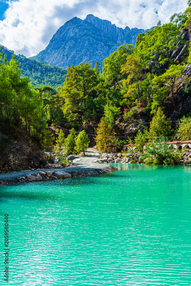 Fototapeta premium River in a Goynuk canyon. Antalya province, Turkey