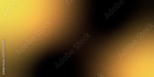 Εκτύπωση καμβά Abstract golden light gradient with grainy texture for minimalist background des