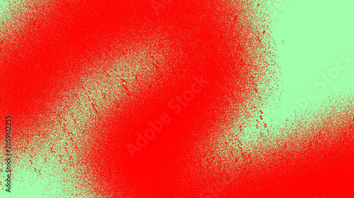 Abstract red spray paint texture background with grunge splatter and aerosol effect