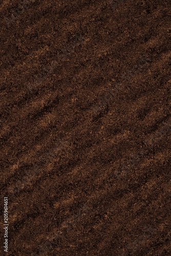 Fotografie Dark Brown Organic Texture Pattern