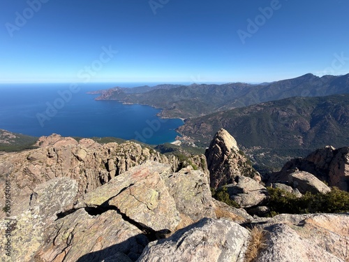 Capo d'Orto, golfe de Porto en Corse