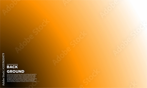 Foto A vibrant orange gradient background with a subtle texture appears on screen