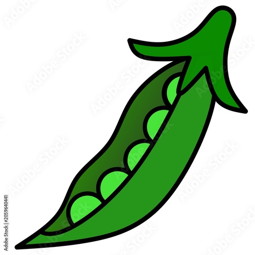 Green pea Green peas pods