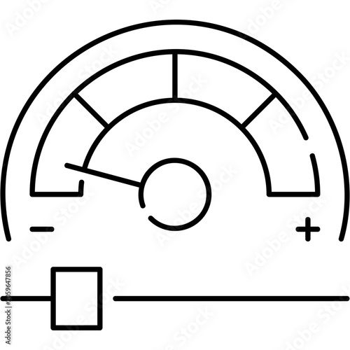 Line Art Minimum Icon