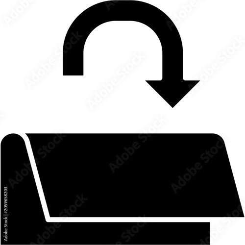 Glyph Solid Foldable Icon