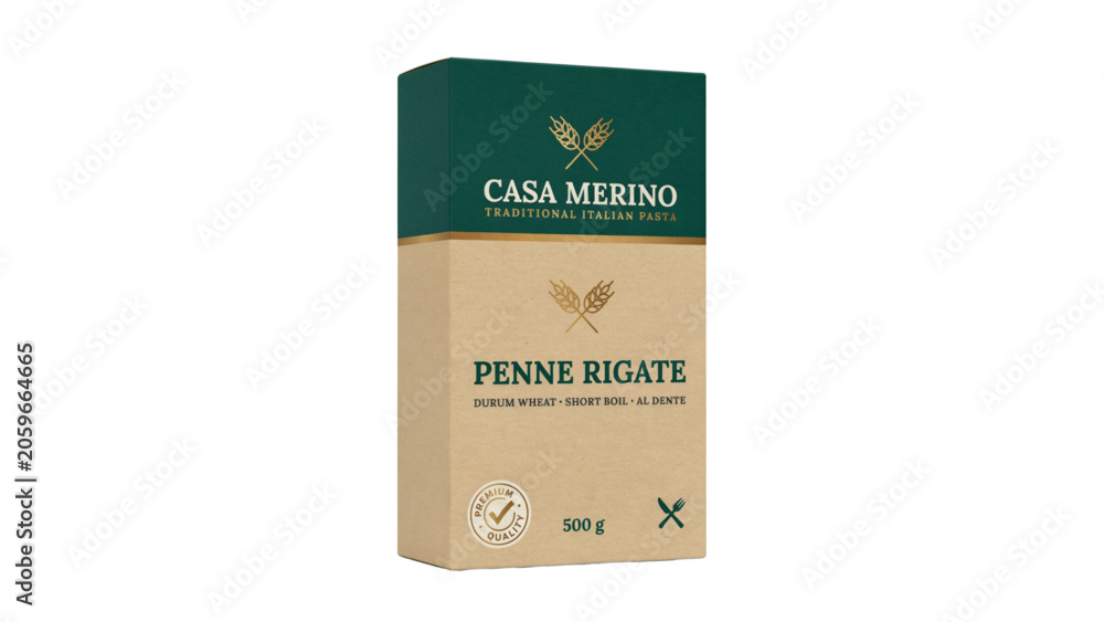 Fototapeta premium Natural organic green tea paper box package mockup Vector
