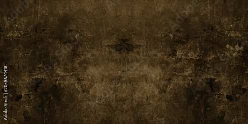 A dark, weathered wood texture forms a symmetric, abstract background with a grunge aesthetic.
